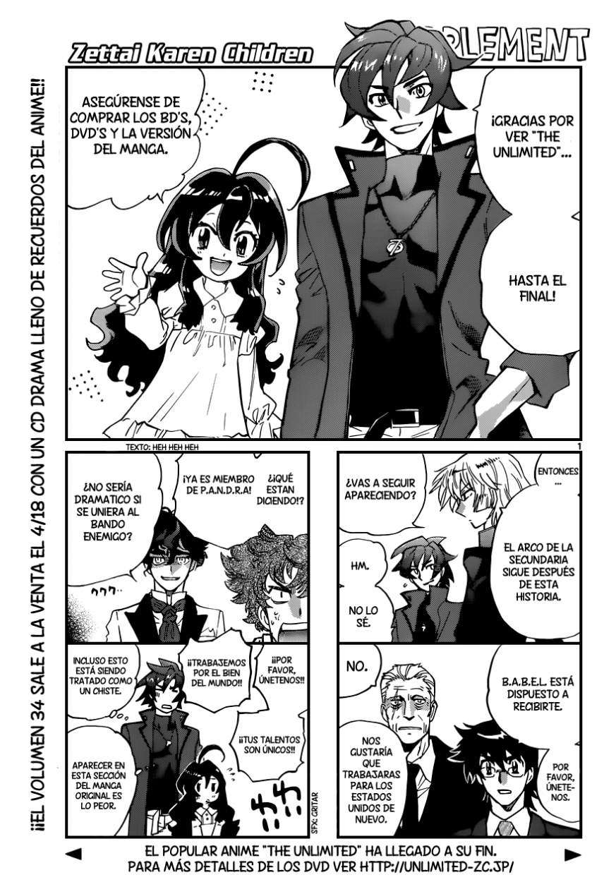 Zettai Karen Children Capitulo 339 página 2