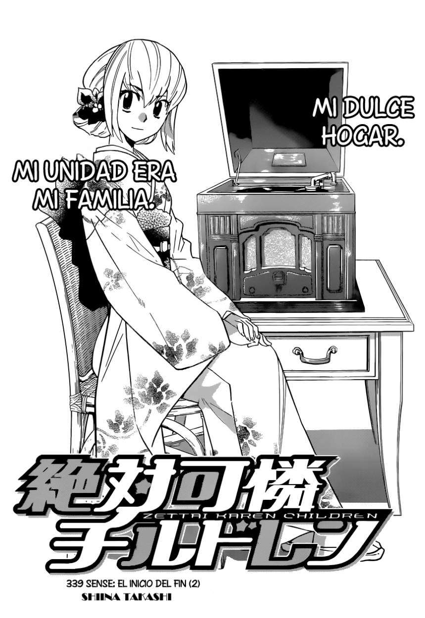 Zettai Karen Children Capitulo 339 página 3