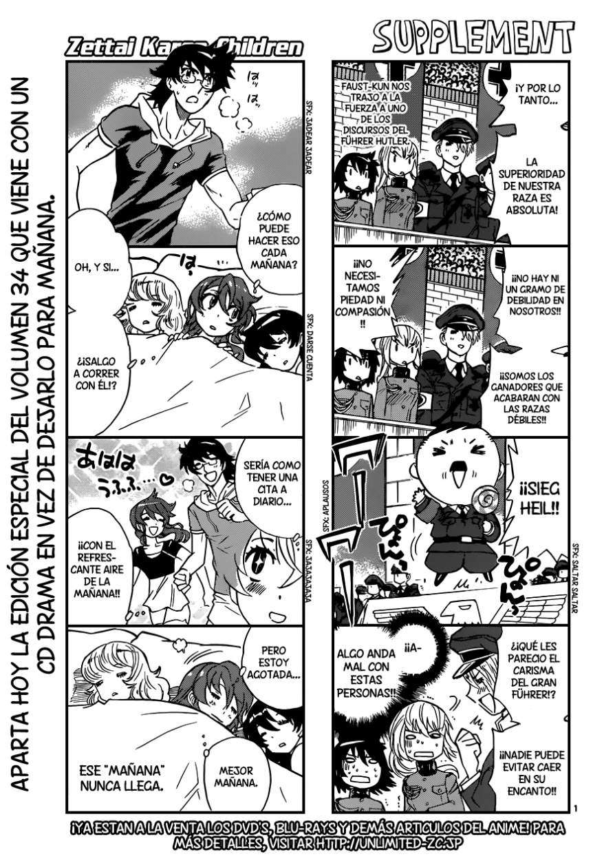 Zettai Karen Children Capitulo 340 página 2