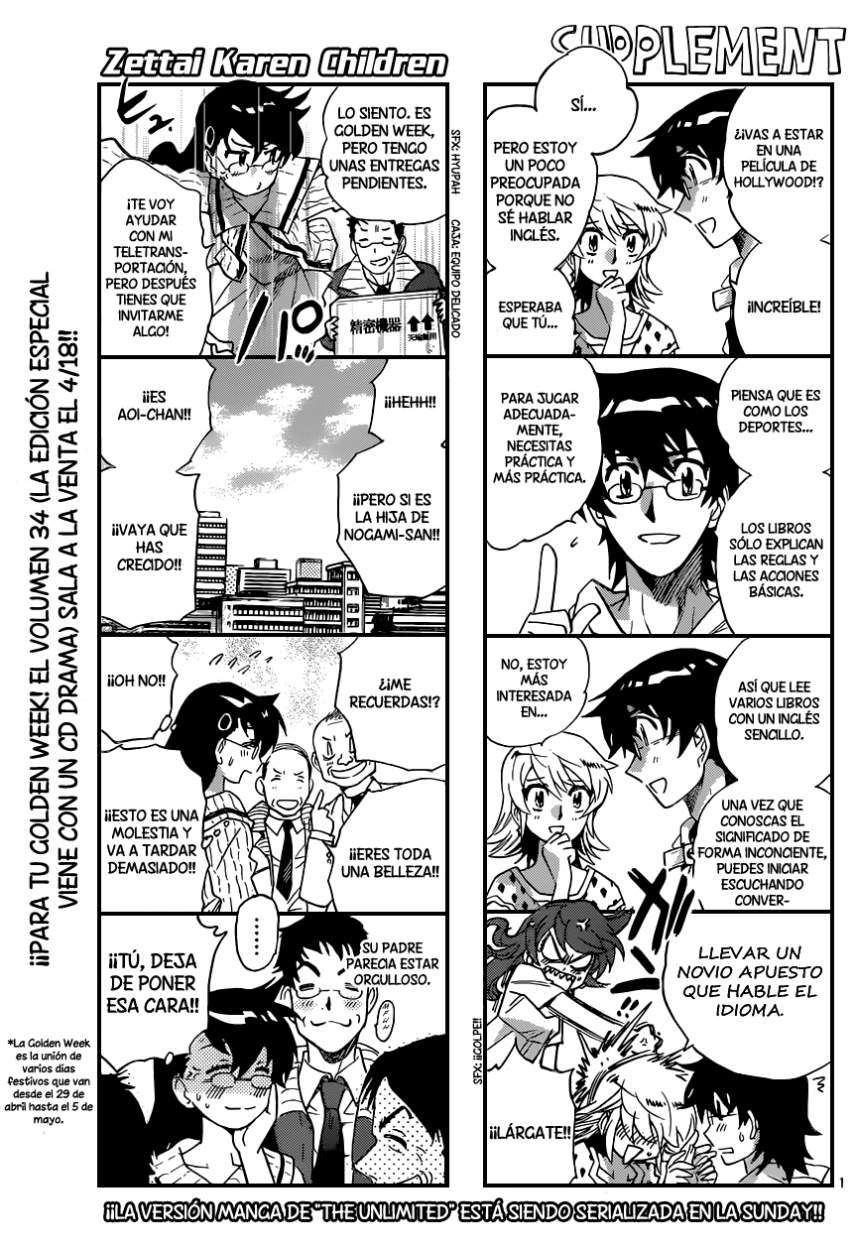 Zettai Karen Children Capitulo 341 página 2