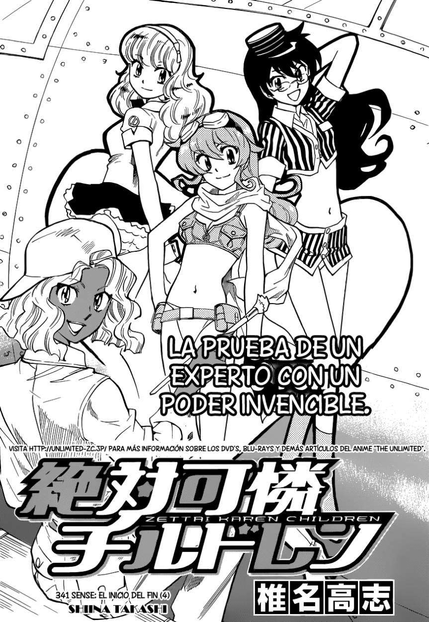 Zettai Karen Children Capitulo 341 página 3