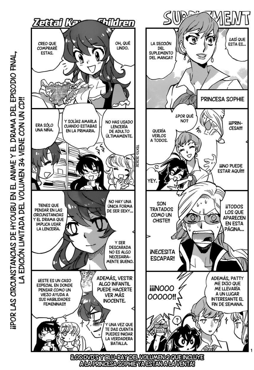 Zettai Karen Children Capitulo 343 página 2