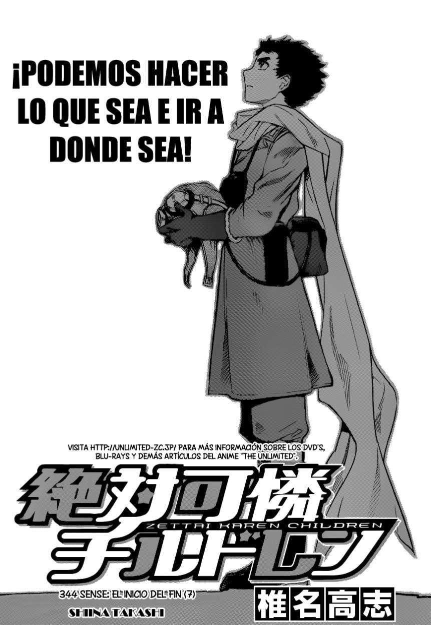 Zettai Karen Children Capitulo 344 página 3