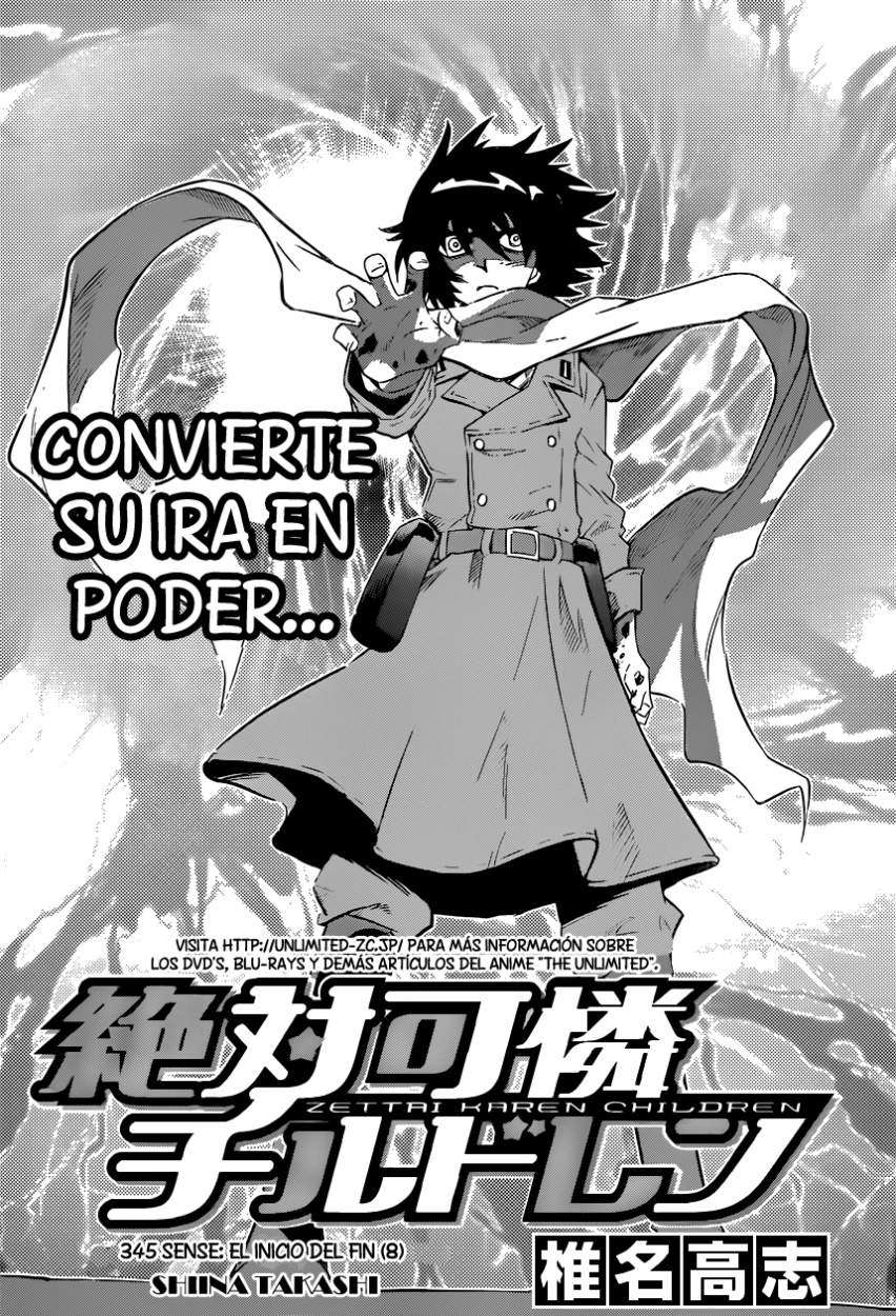 Zettai Karen Children Capitulo 345 página 3