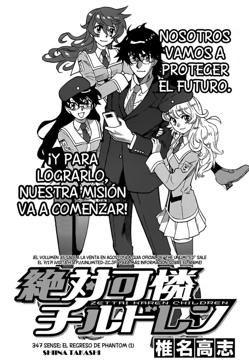 Zettai Karen Children Capitulo 347 página 2