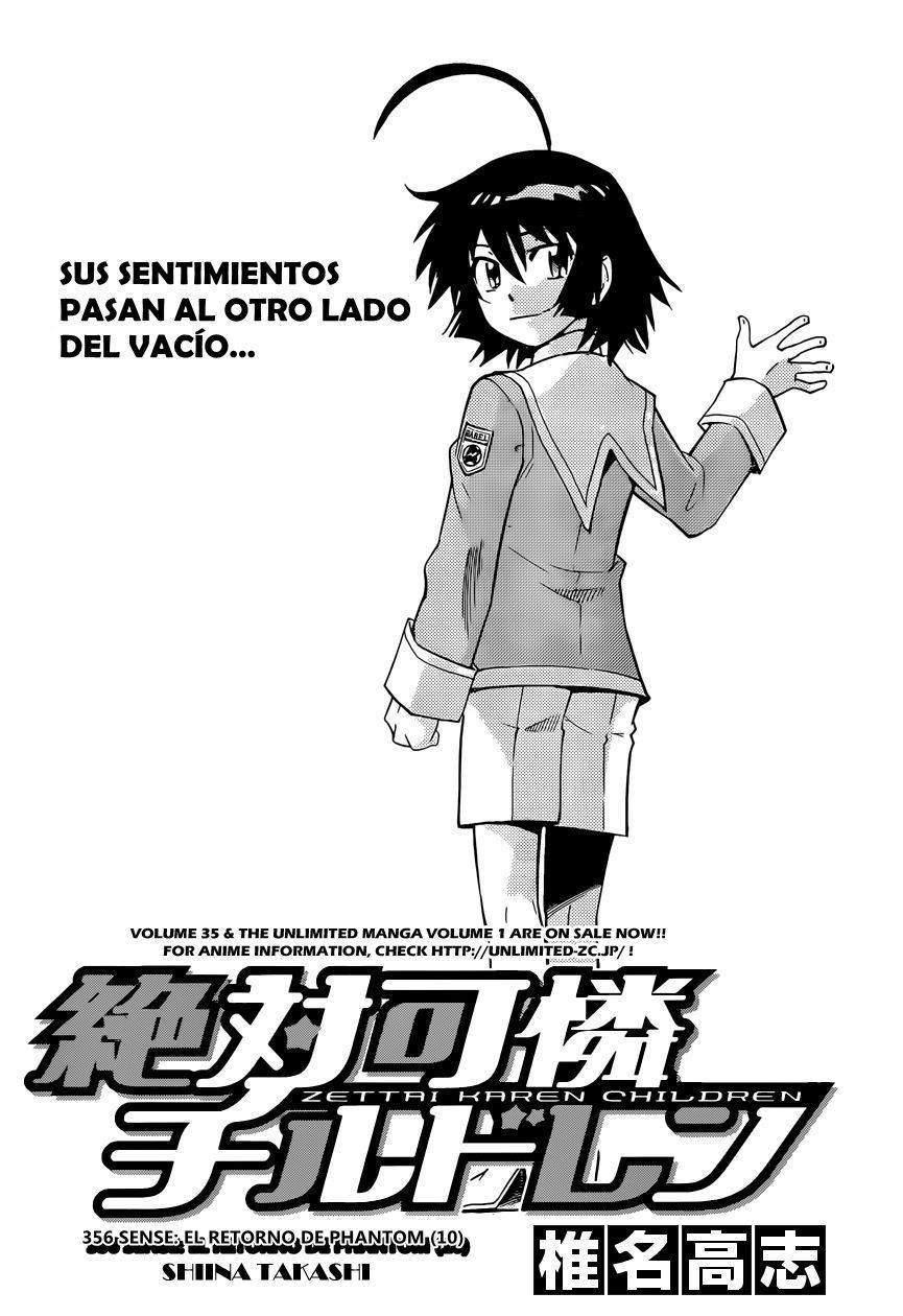 Zettai Karen Children Capitulo 356 página 2