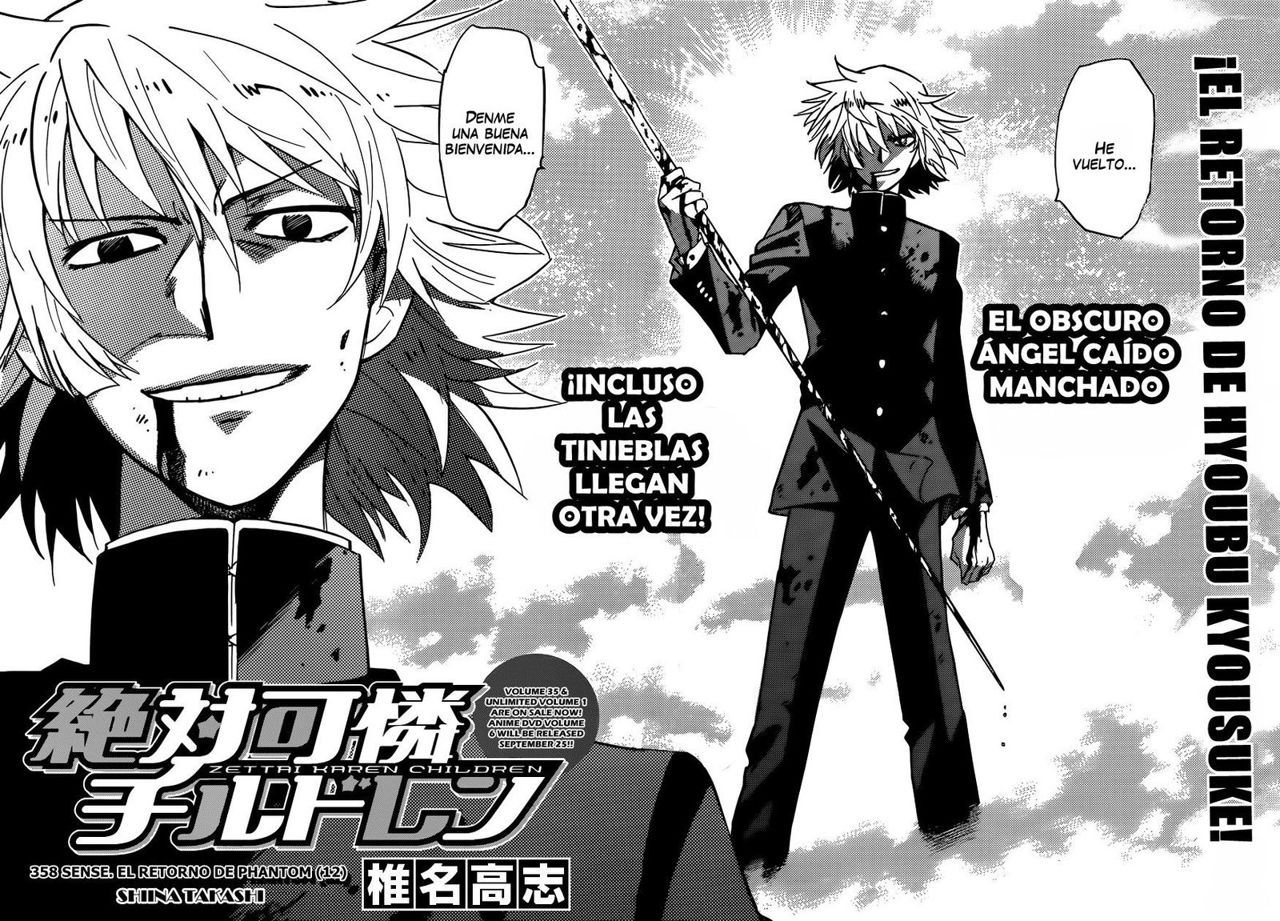 Zettai Karen Children Capitulo 358 página 3