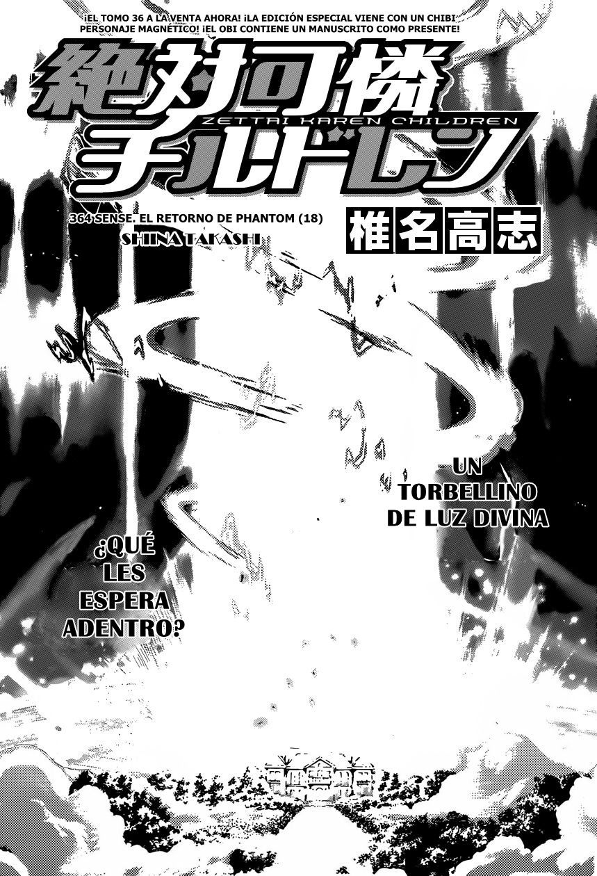 Zettai Karen Children Capitulo 364 página 2