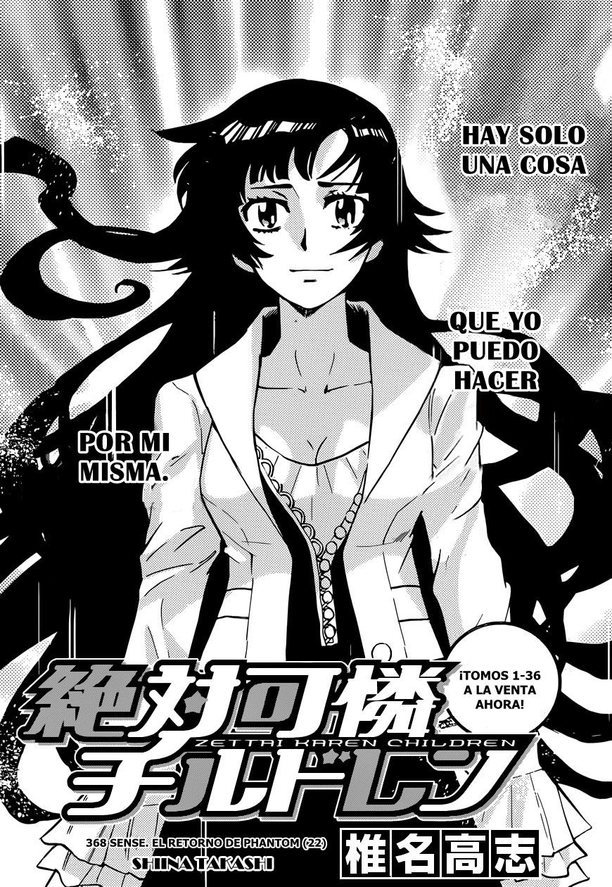 Zettai Karen Children Capitulo 368 página 2