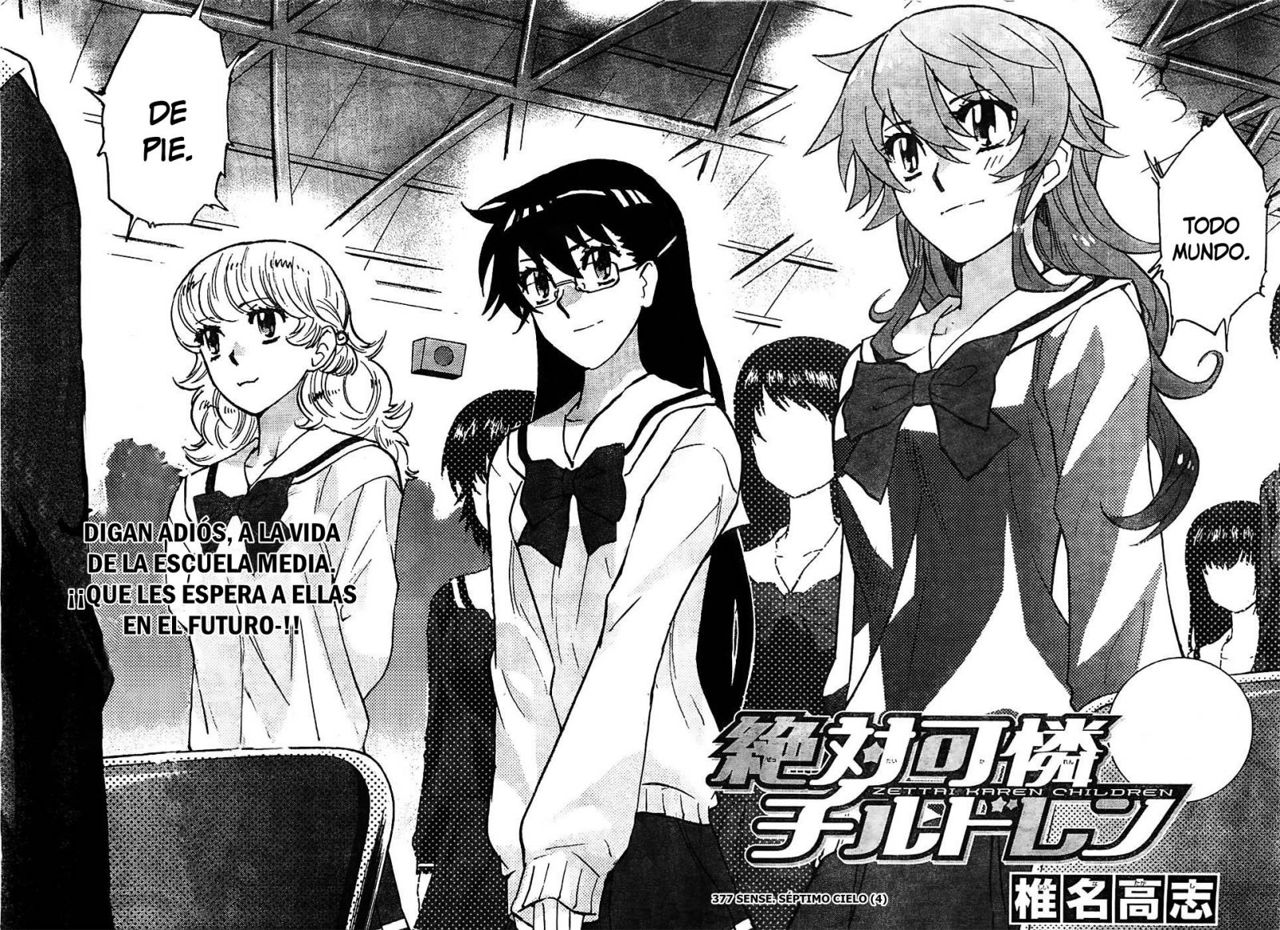 Zettai Karen Children Capitulo 377 página 2
