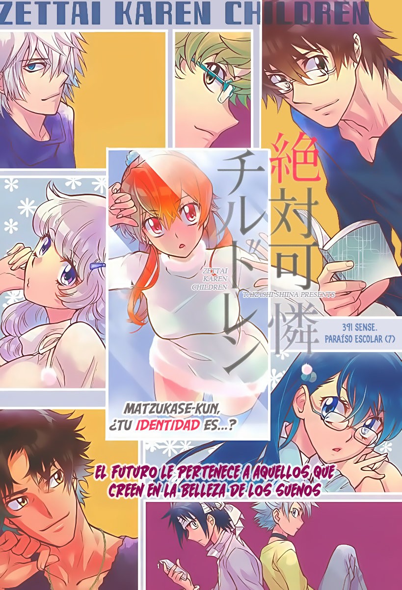 Zettai Karen Children Capitulo 391: Paraíso escolar (7) página 3