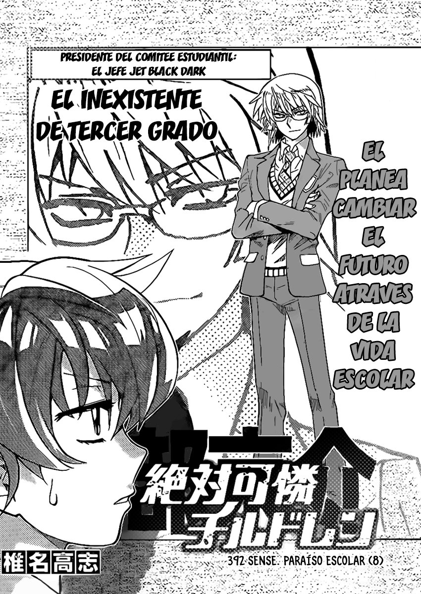 Zettai Karen Children Capitulo 392: Paraíso Escolar (8) página 2