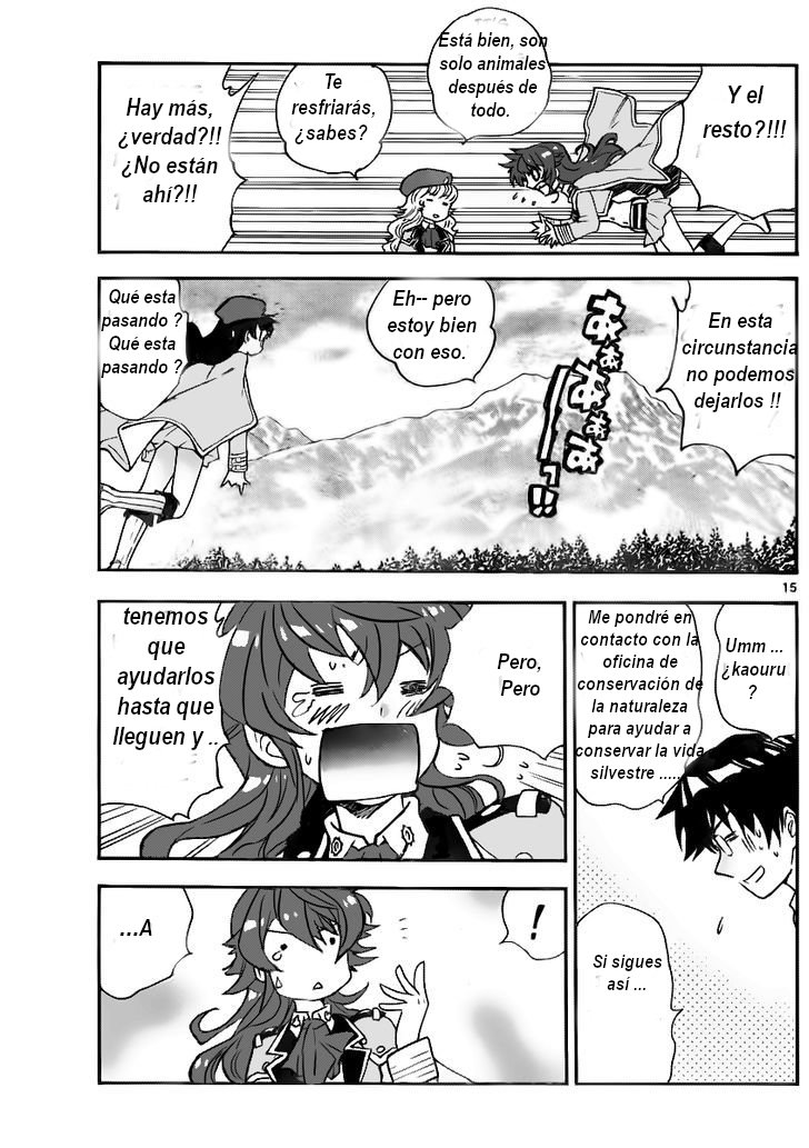 Zettai Karen Children Capitulo 396 página 15