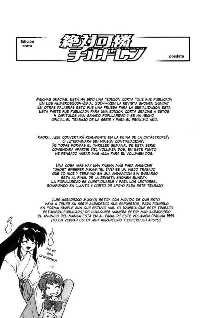 Zettai Karen Children Capitulo 4 página 34