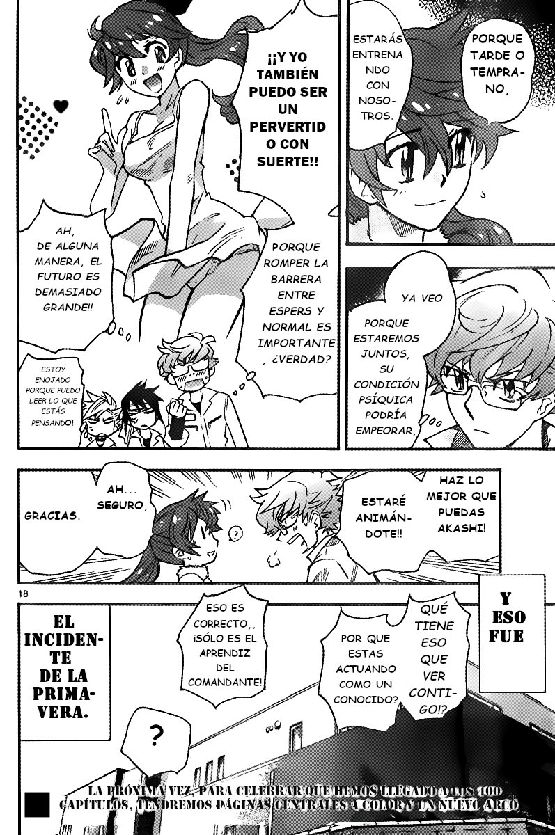Zettai Karen Children Capitulo 400 página 18