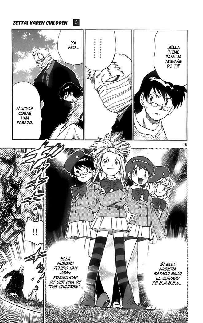 Zettai Karen Children Capitulo 41 página 15