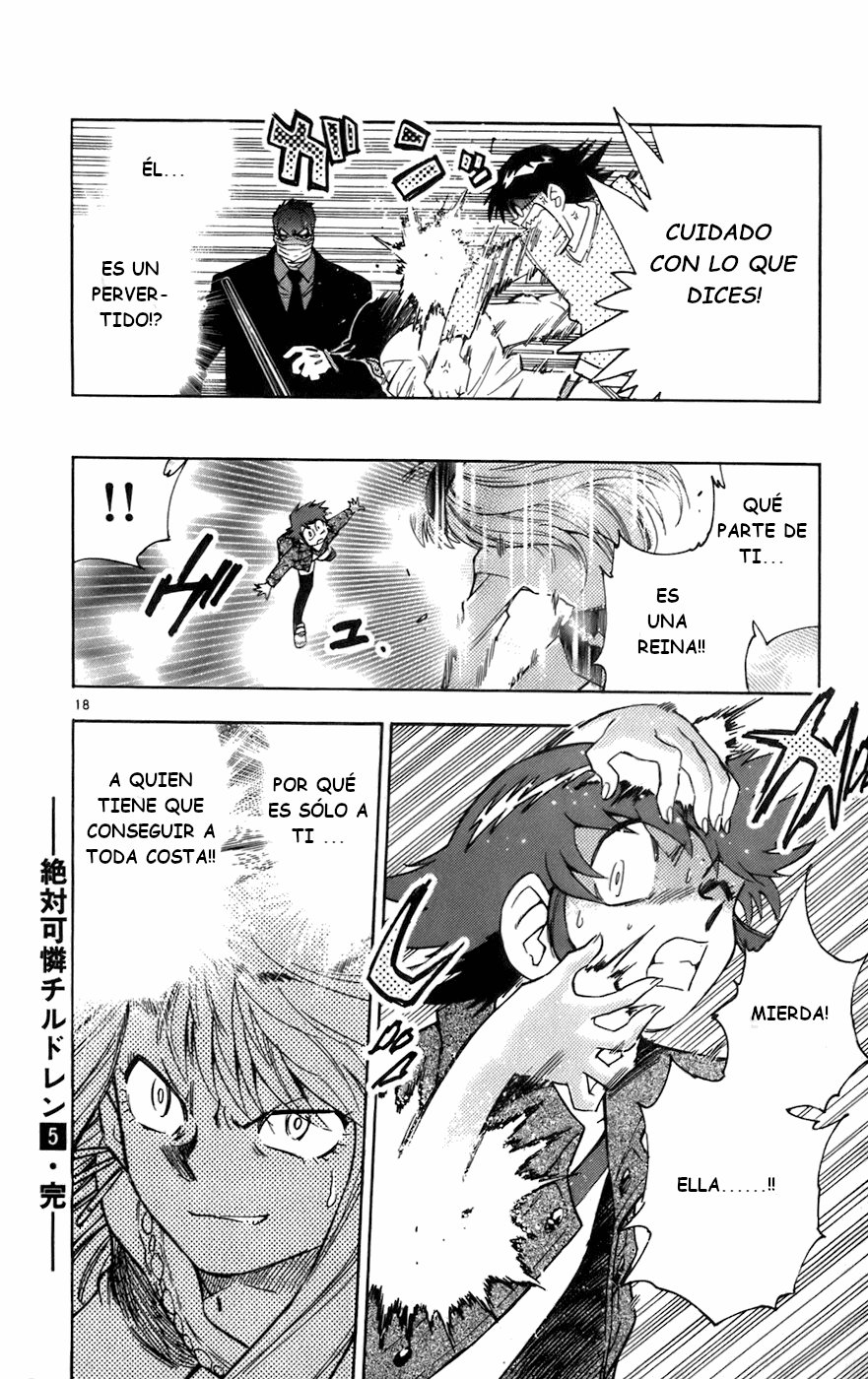 Zettai Karen Children Capitulo 42: El mensajero de P.A.N.D.O.R.A. (3) página 17