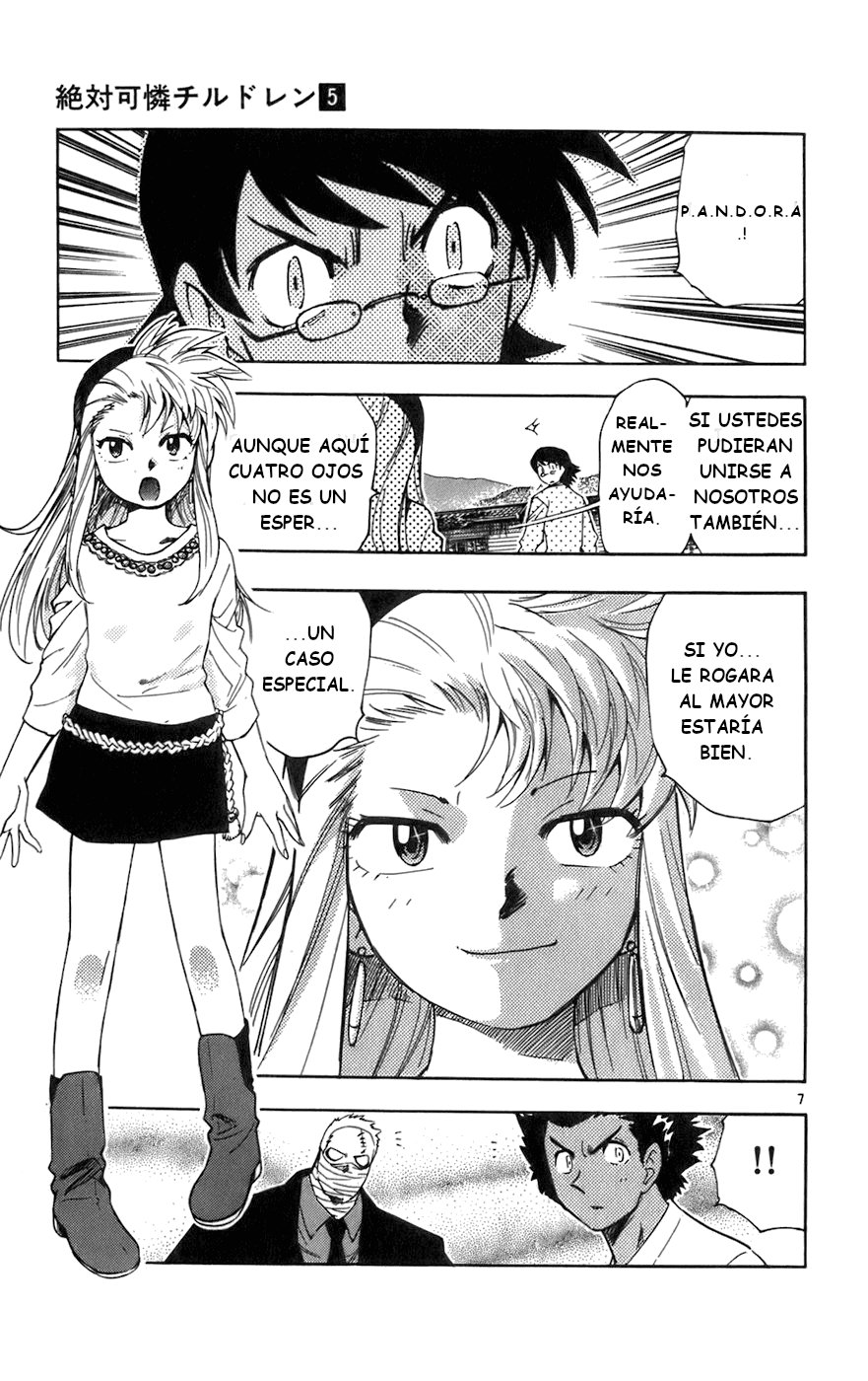Zettai Karen Children Capitulo 42: El mensajero de P.A.N.D.O.R.A. (3) página 6