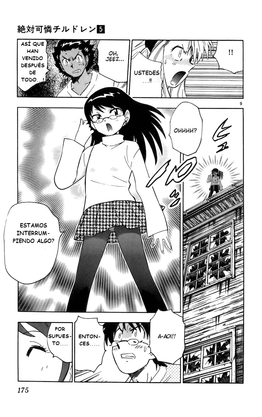 Zettai Karen Children Capitulo 42: El mensajero de P.A.N.D.O.R.A. (3) página 8