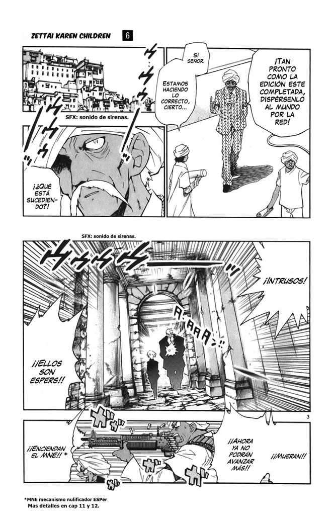 Zettai Karen Children Capitulo 46 página 4
