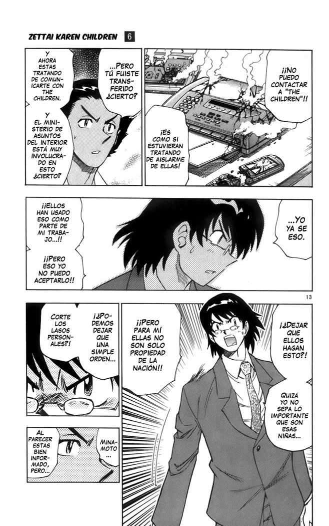 Zettai Karen Children Capitulo 49 página 14