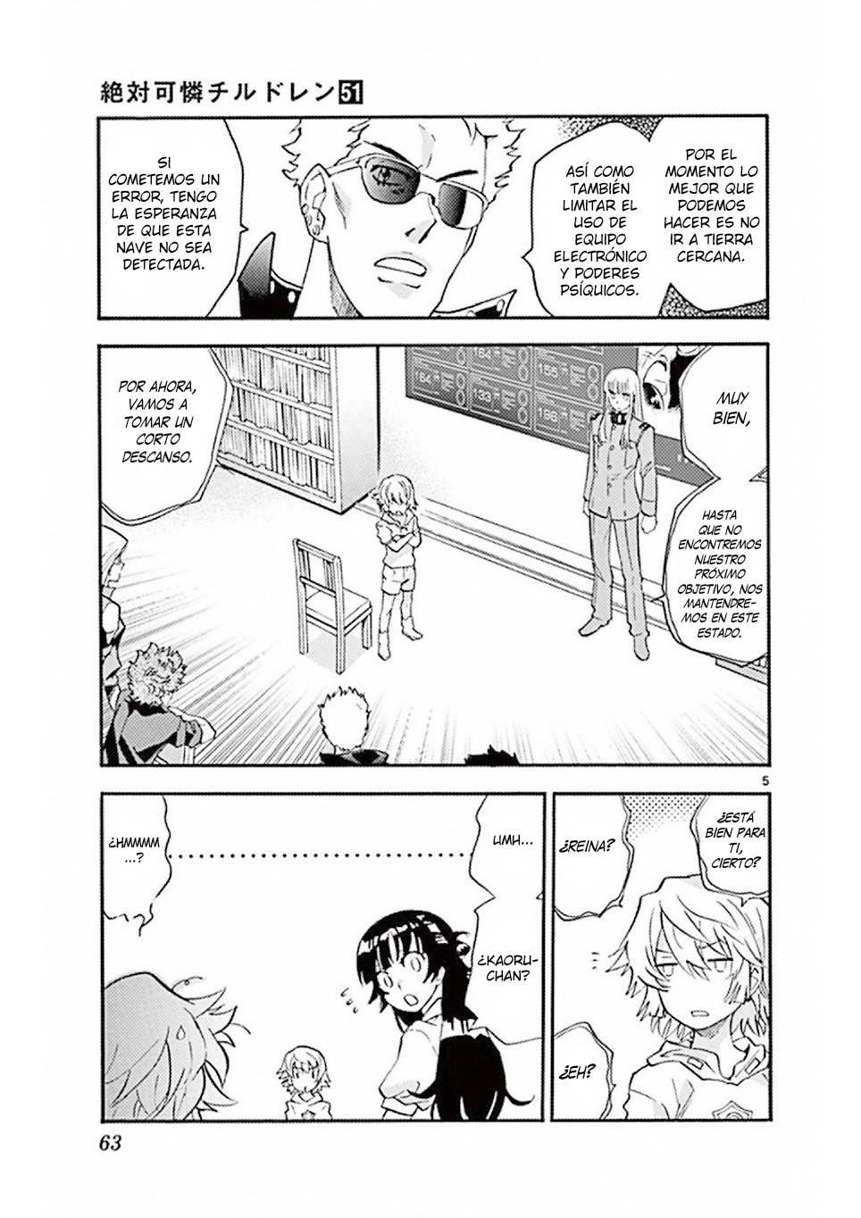 Zettai Karen Children Capitulo 490: Después De La Guerra, Yo Vuelvo A Casa. página 5
