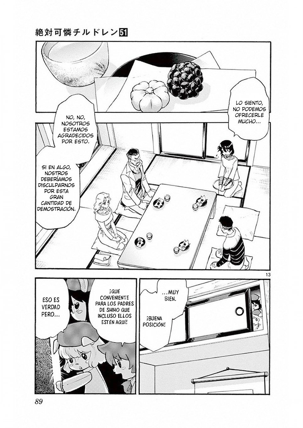 Zettai Karen Children Capitulo 491: Después De La Guerra, Yo Vuelvo A Casa (2) página 13