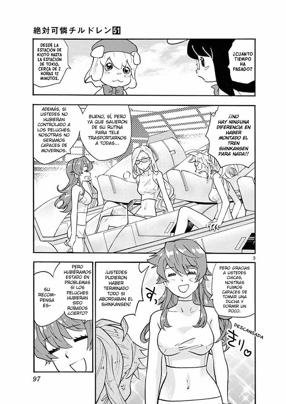 Zettai Karen Children Capitulo 492: Después De La Guerra, Yo Vuelvo A Casa (3) página 3