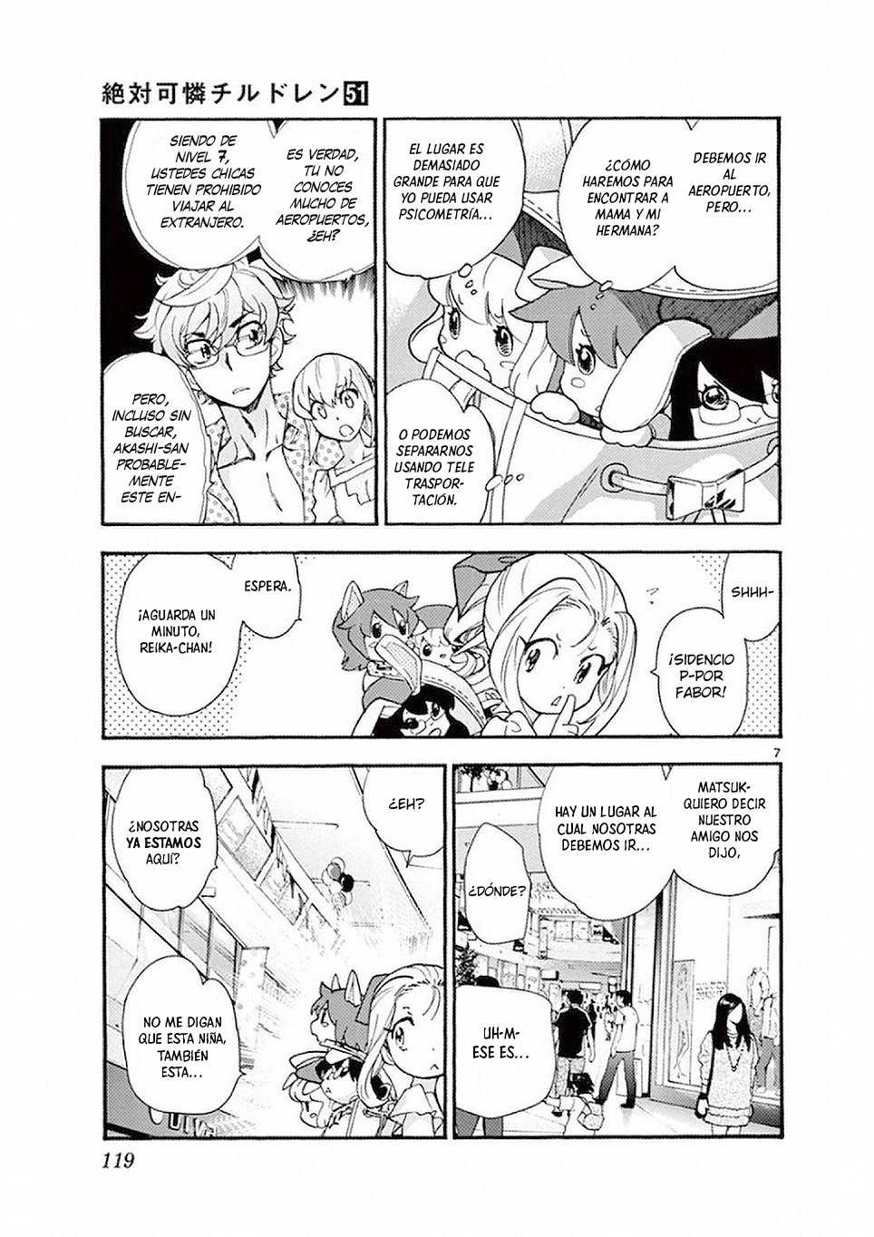 Zettai Karen Children Capitulo 493: Después De La Guerra, Yo Vuelvo A Casa (4) página 7