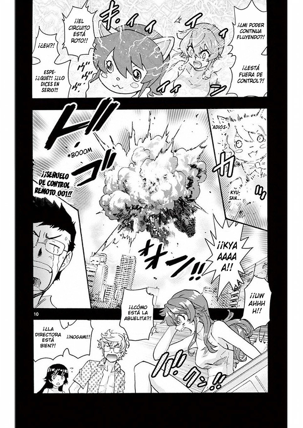 Zettai Karen Children Capitulo 495 página 10