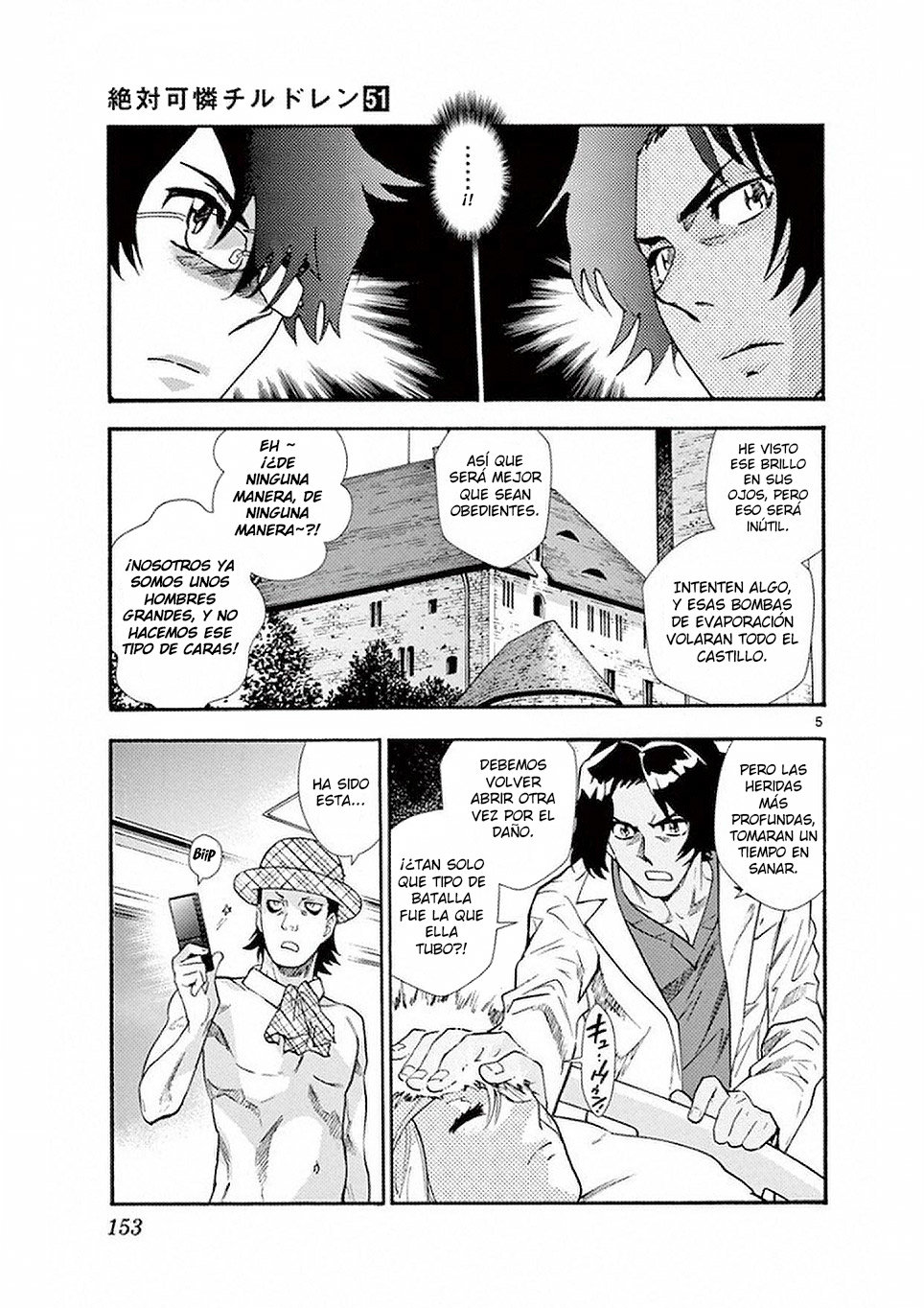 Zettai Karen Children Capitulo 495 página 5