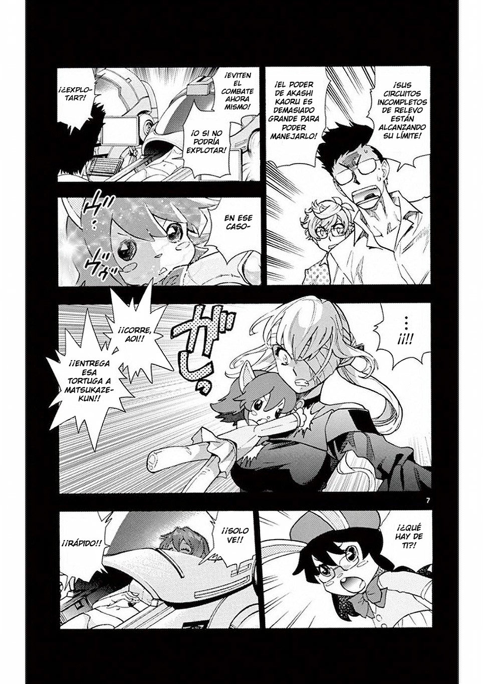 Zettai Karen Children Capitulo 495 página 7