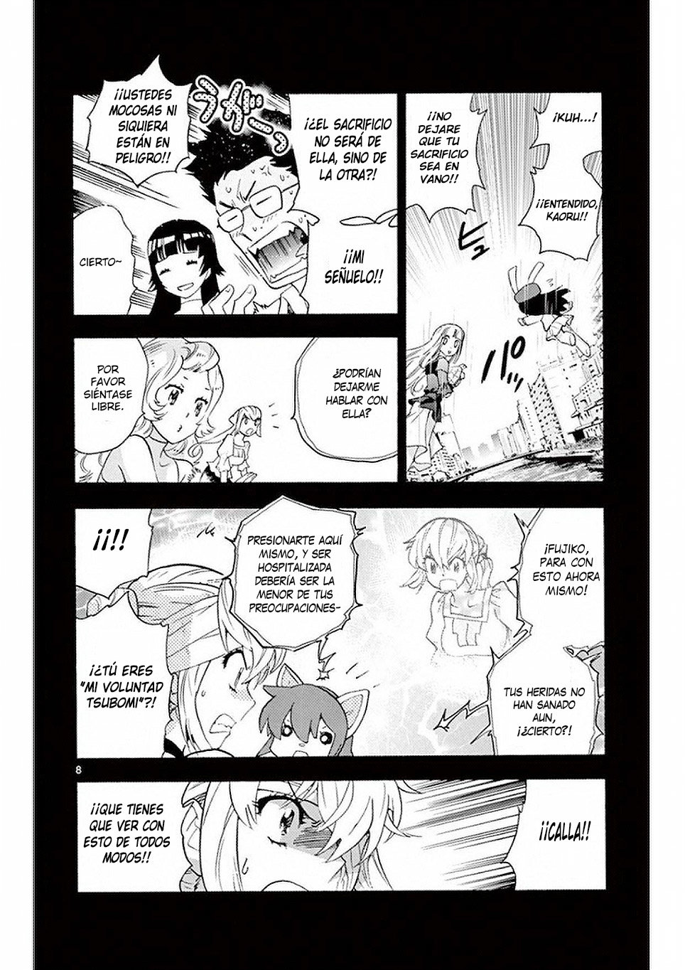 Zettai Karen Children Capitulo 495 página 8