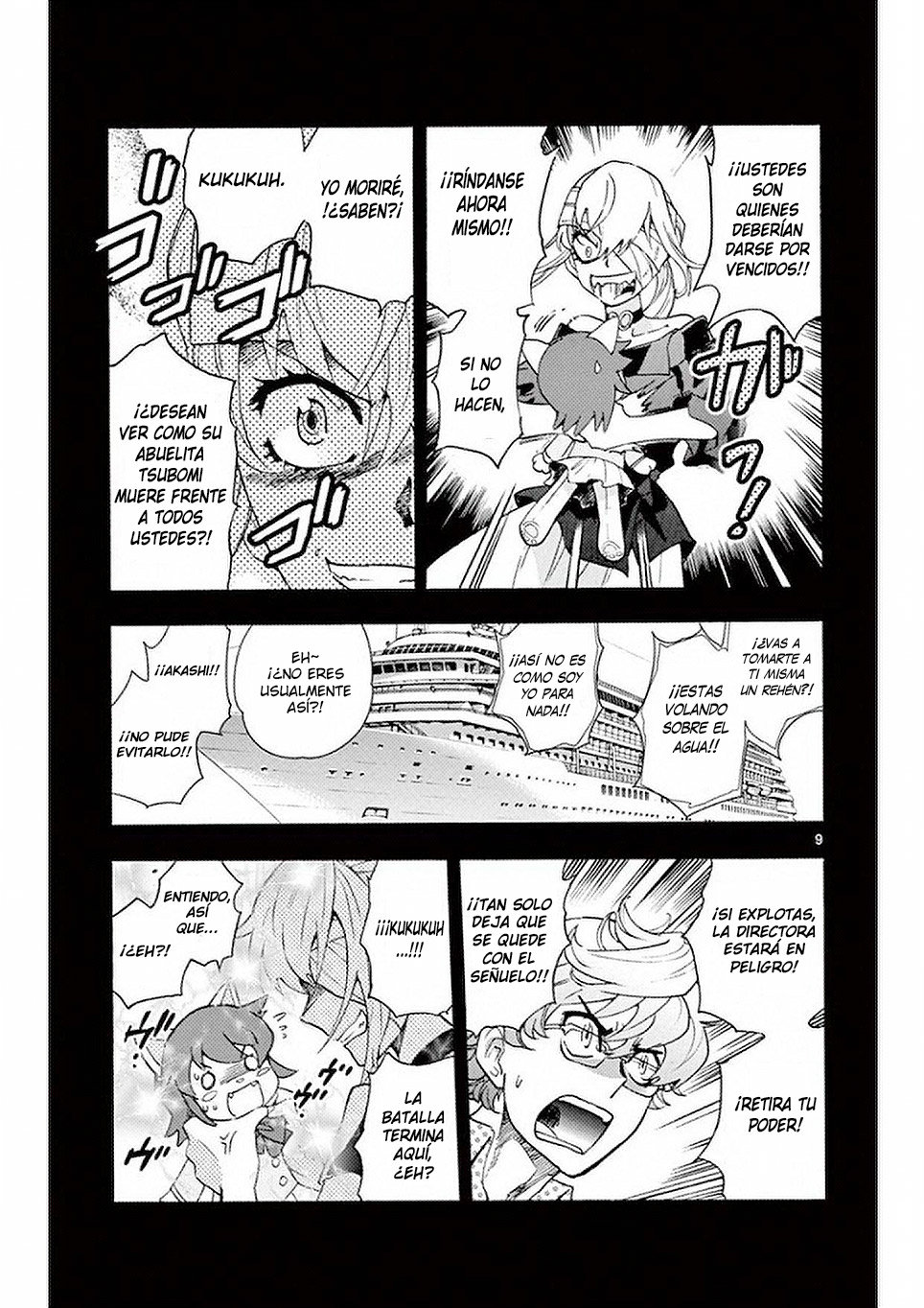 Zettai Karen Children Capitulo 495 página 9