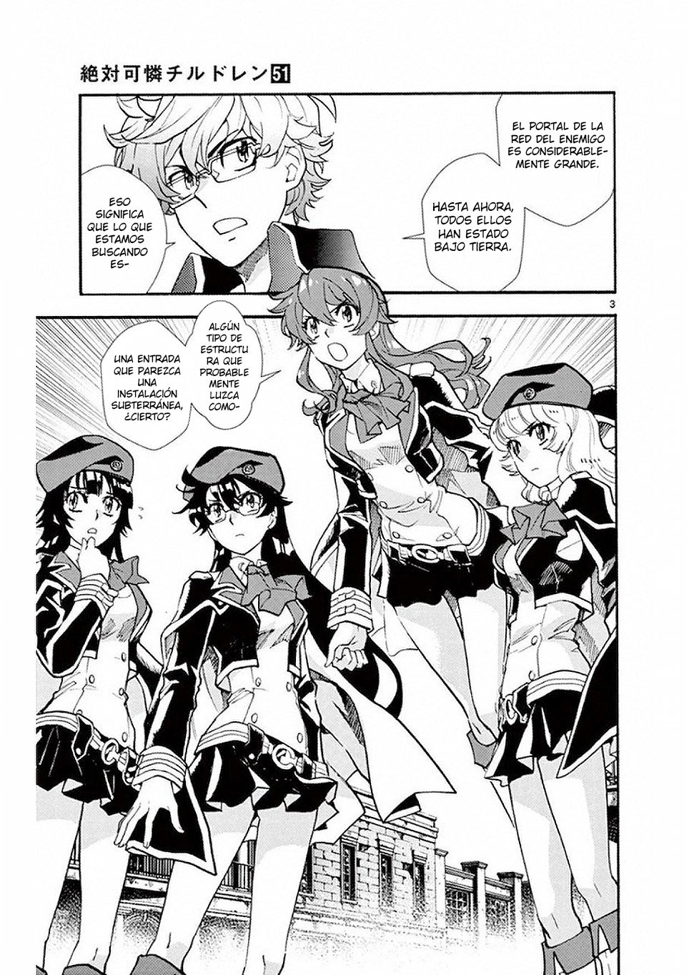 Zettai Karen Children Capitulo 496 página 3