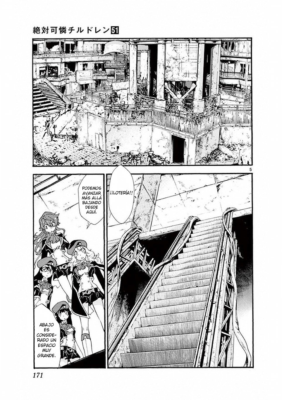 Zettai Karen Children Capitulo 496 página 5