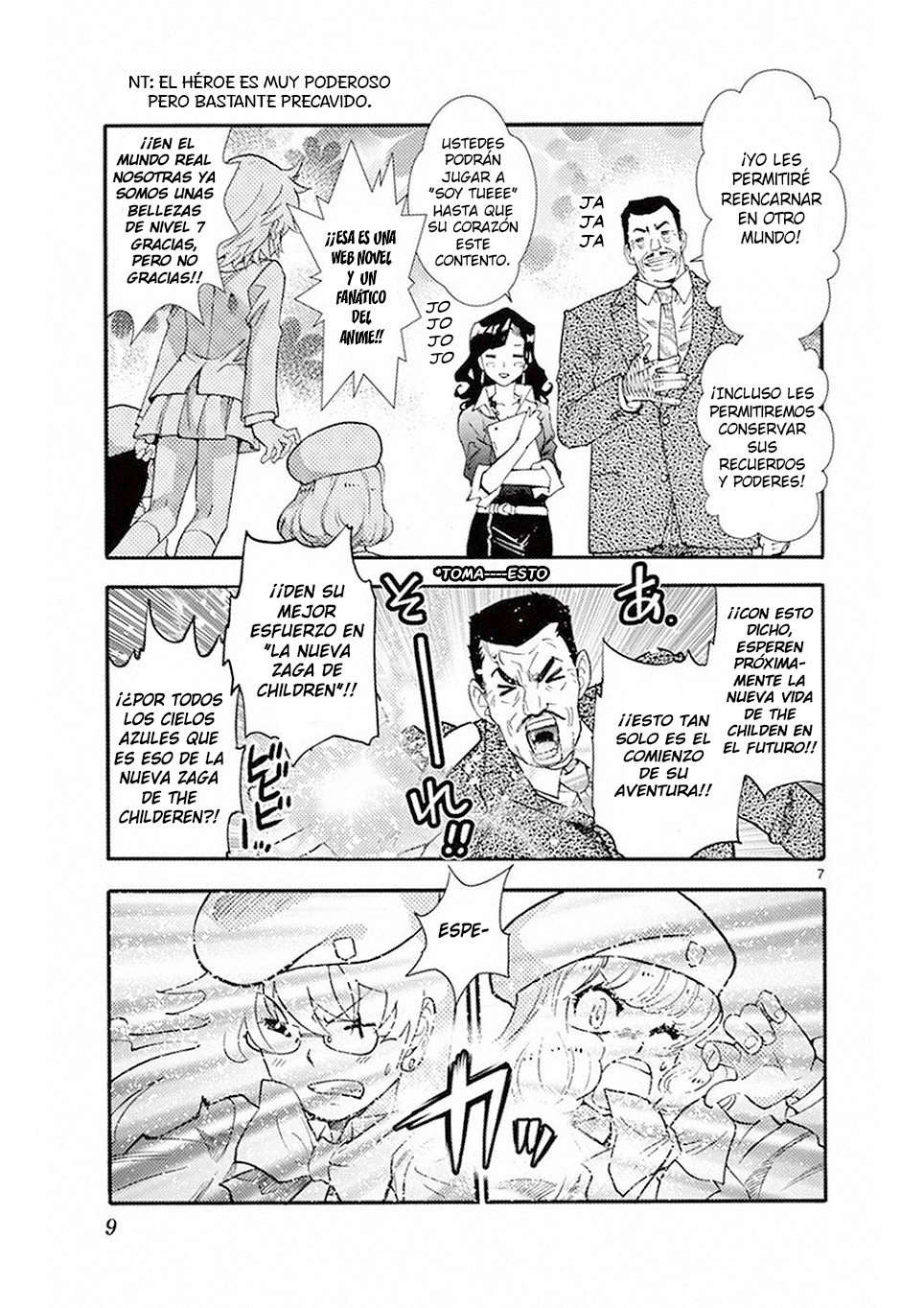 Zettai Karen Children Capitulo 497 página 10