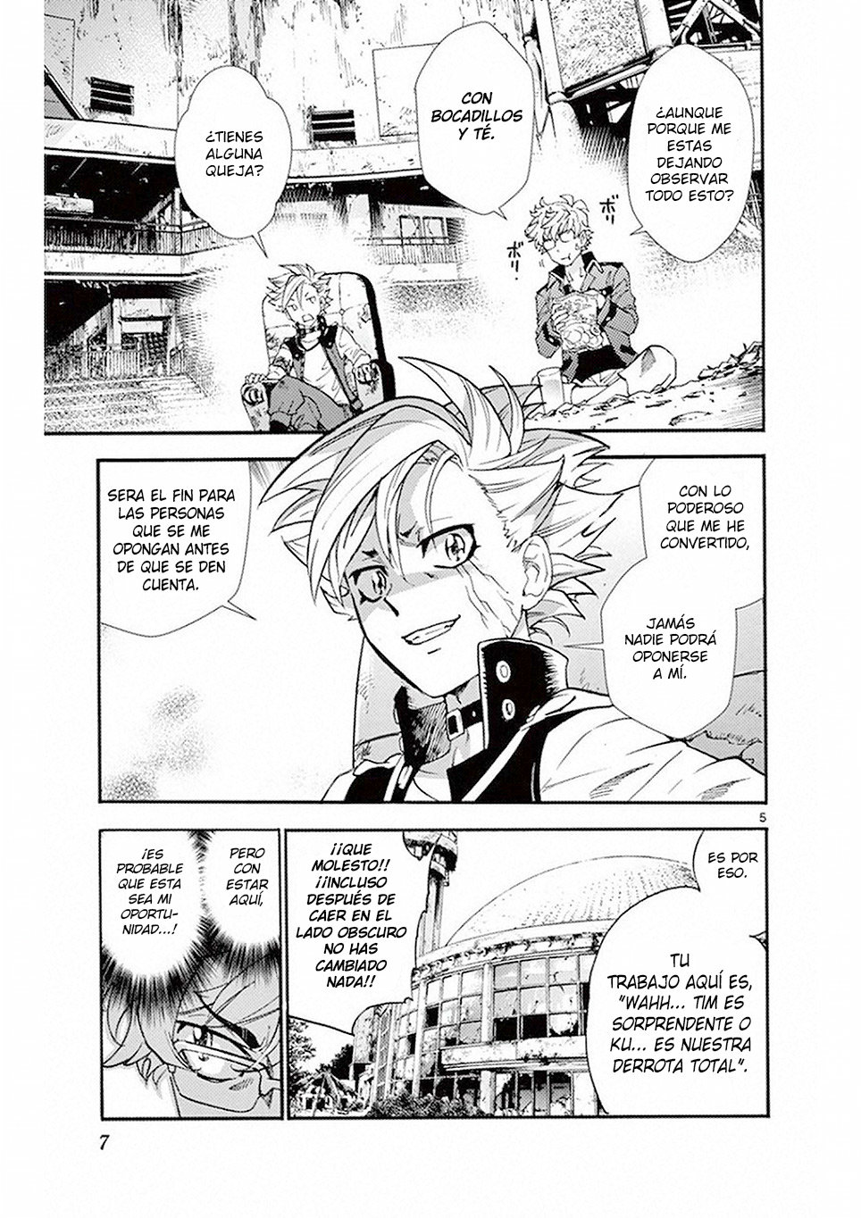 Zettai Karen Children Capitulo 497 página 8