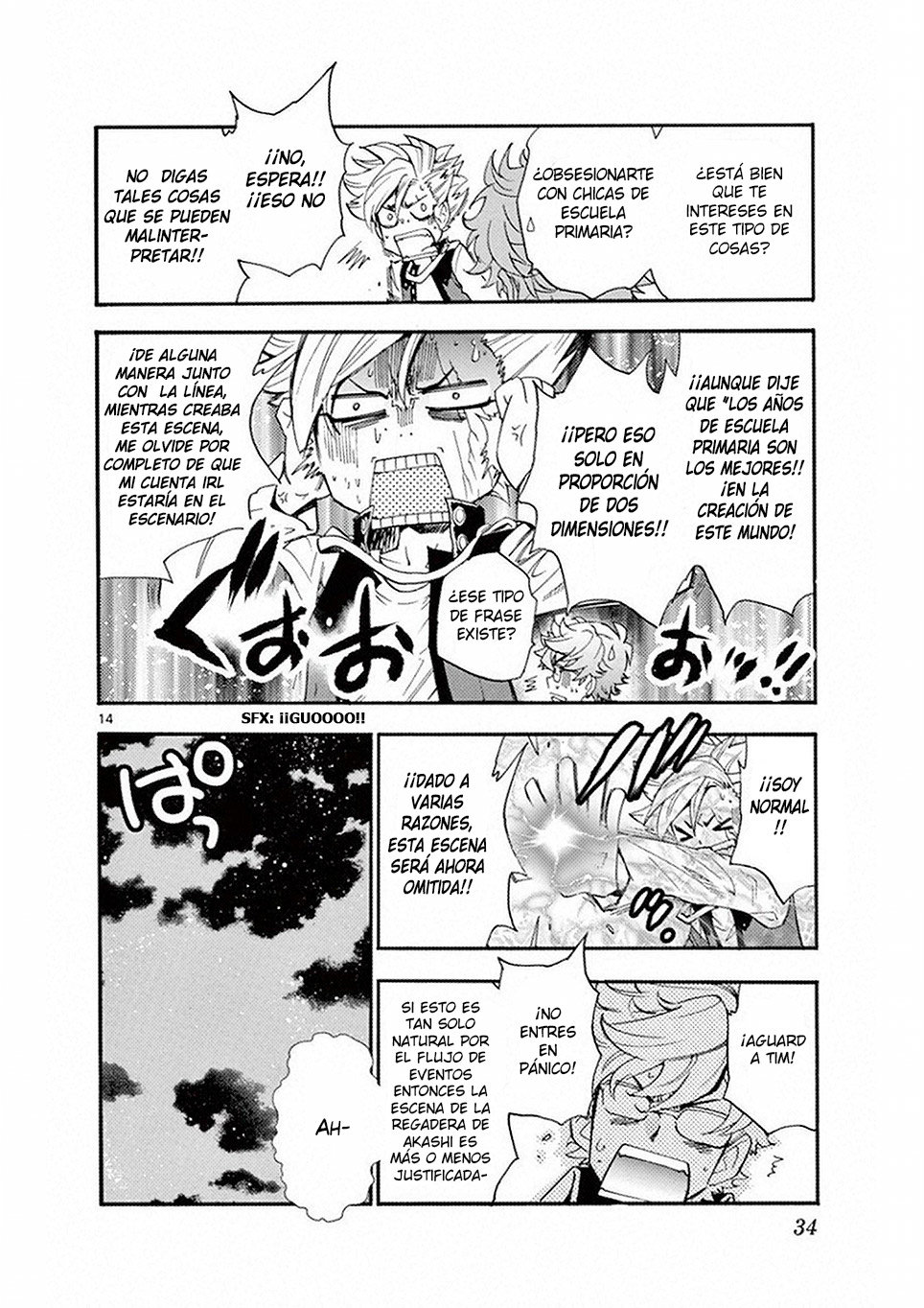 Zettai Karen Children Capitulo 498 página 14