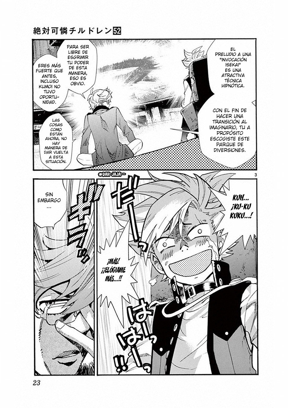 Zettai Karen Children Capitulo 498 página 3