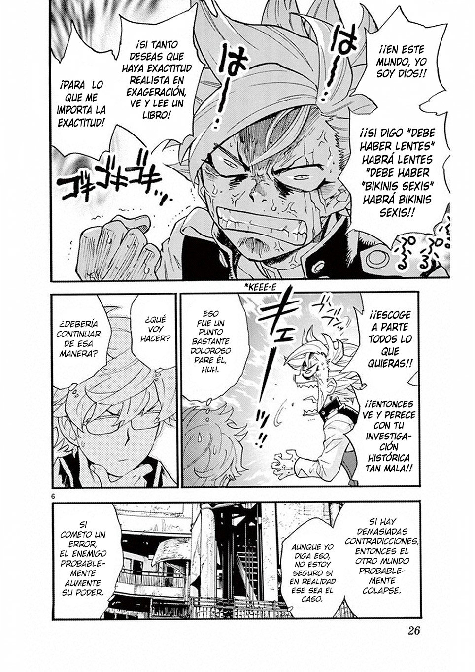 Zettai Karen Children Capitulo 498 página 6