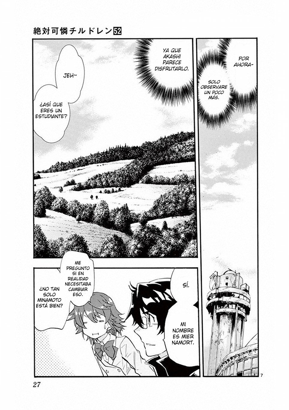 Zettai Karen Children Capitulo 498 página 7