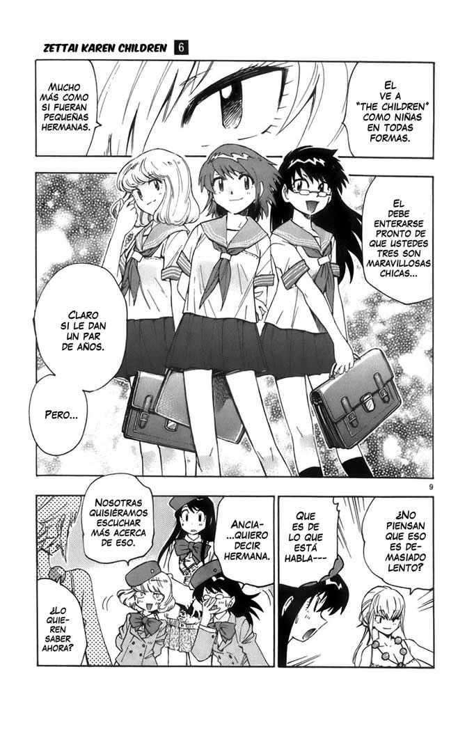 Zettai Karen Children Capitulo 50 página 10
