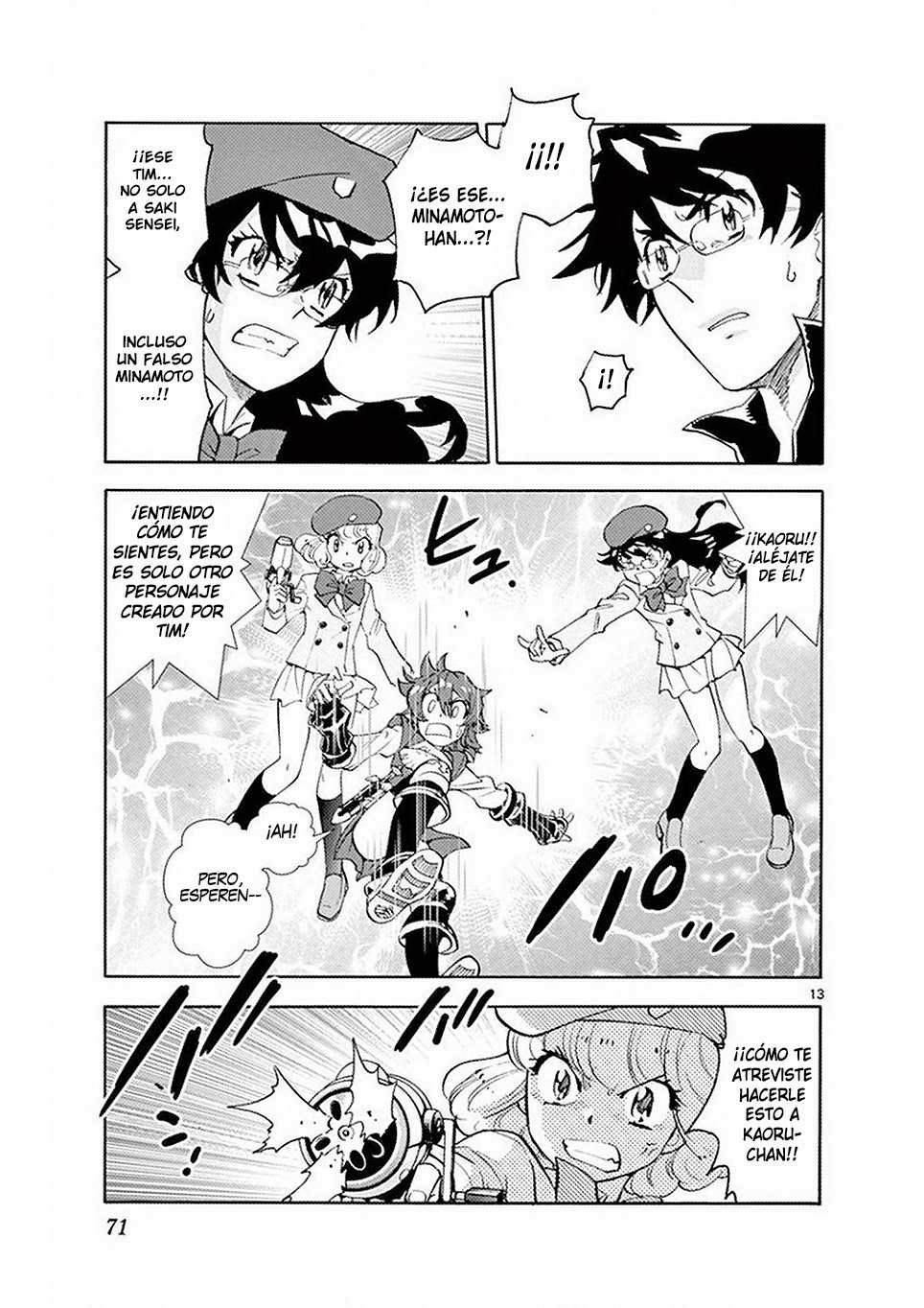 Zettai Karen Children Capitulo 500 página 13