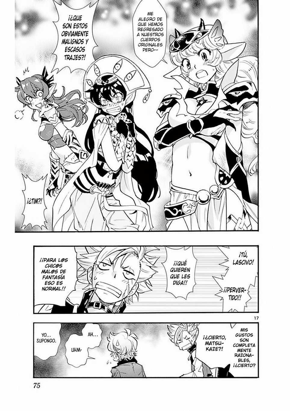 Zettai Karen Children Capitulo 500 página 17