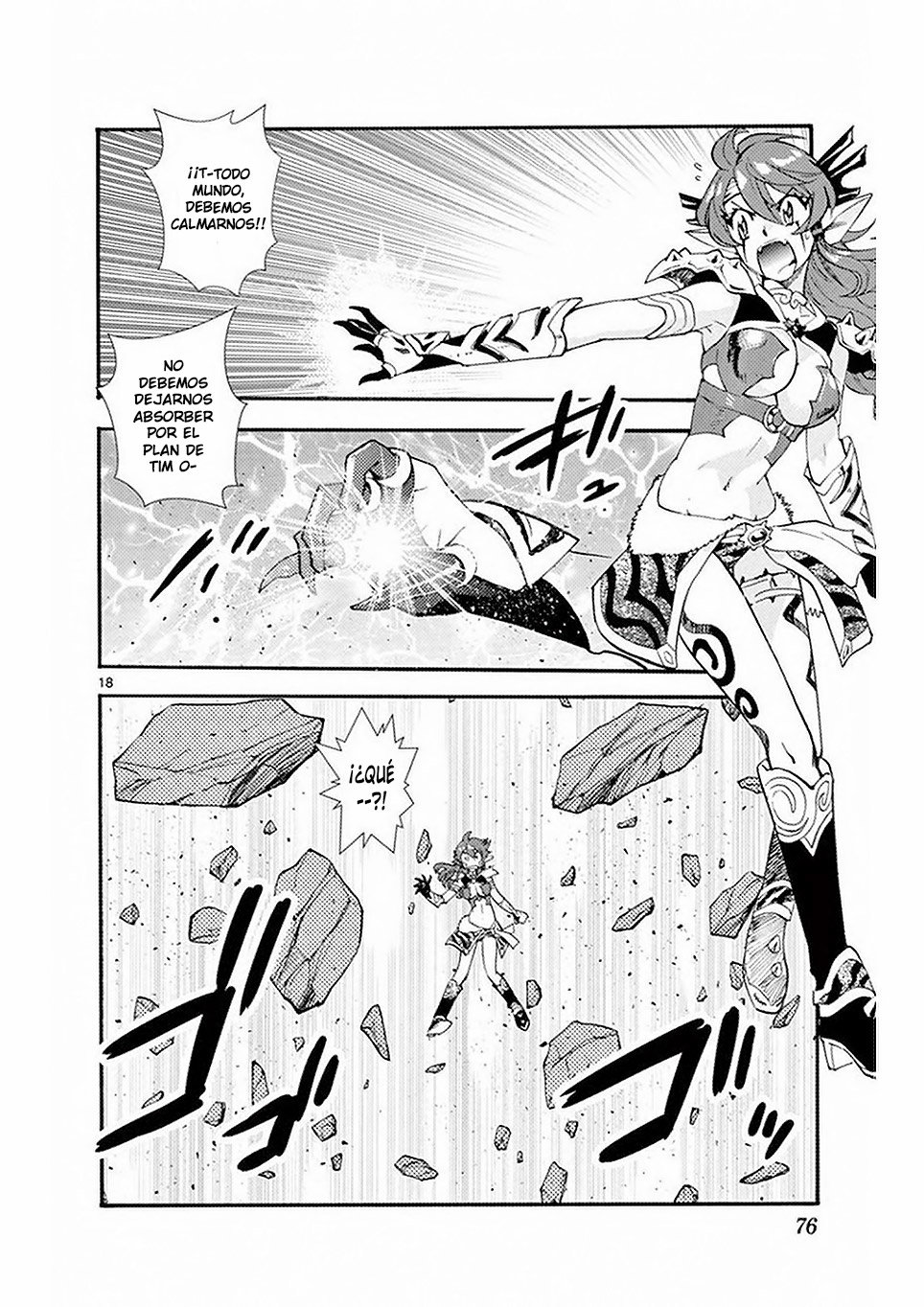Zettai Karen Children Capitulo 500 página 18
