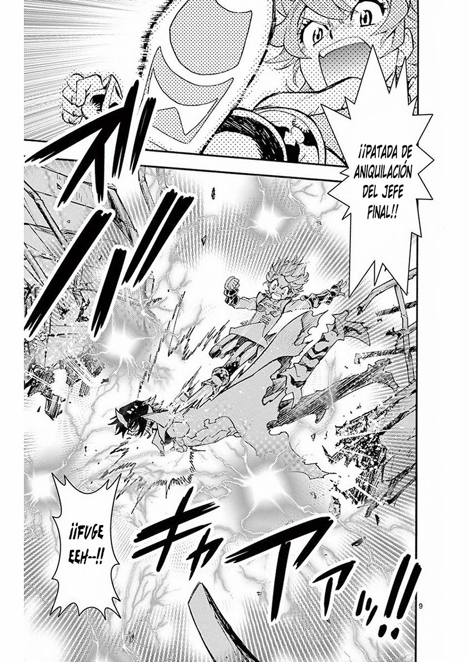 Zettai Karen Children Capitulo 500 página 9