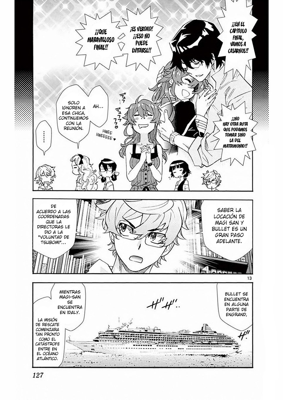 Zettai Karen Children Capitulo 503: Hasta Que La Ultima Arma Sea Disparada (1) página 13