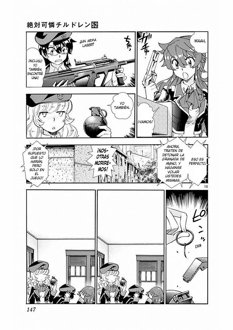 Zettai Karen Children Capitulo 504: Hasta Que La Ultima Arma Sea Disparada (2) página 15