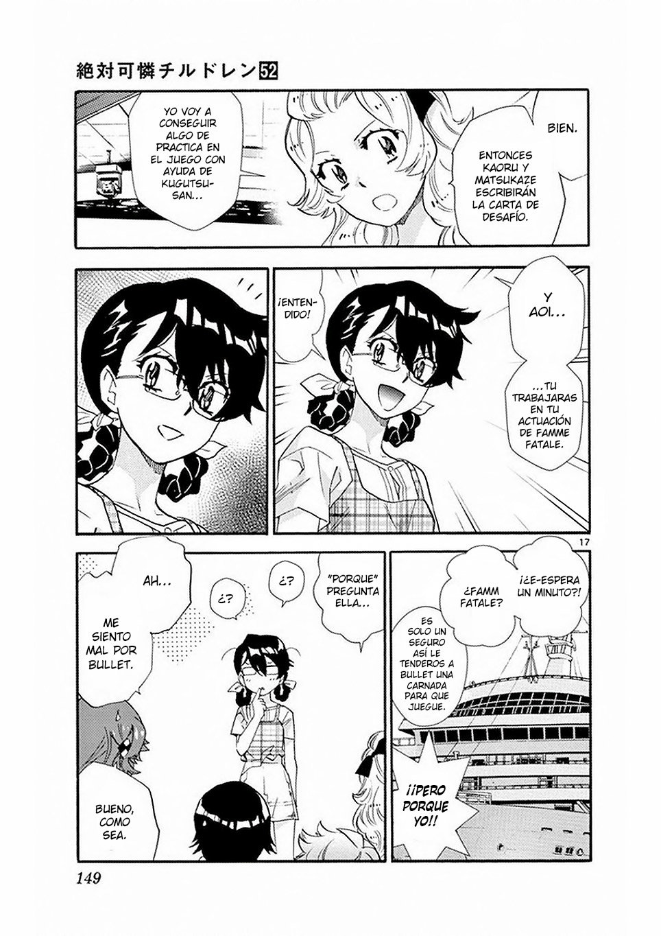 Zettai Karen Children Capitulo 504: Hasta Que La Ultima Arma Sea Disparada (2) página 17